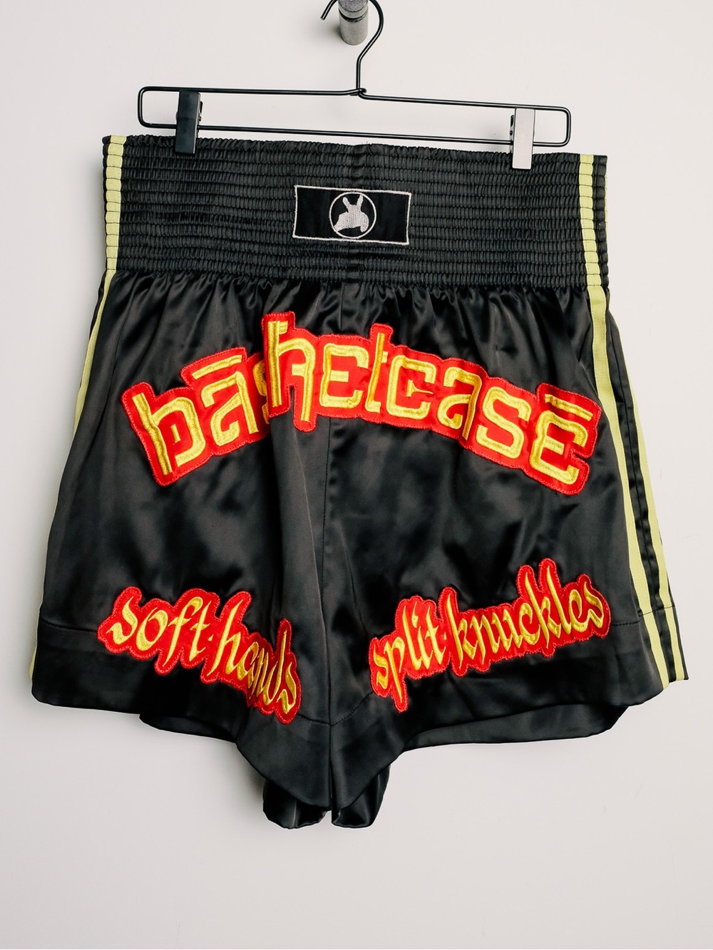 Basketcase Gallery Muay Thai Boxing Shorts Heavy Embroidery L